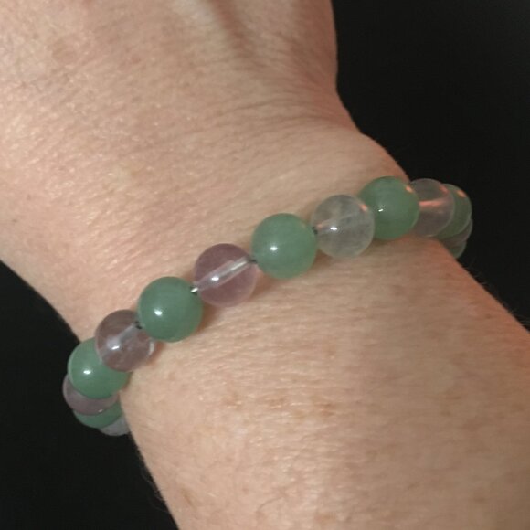 Aventurine & Fluorite Bracelet - Picture 2 of 3